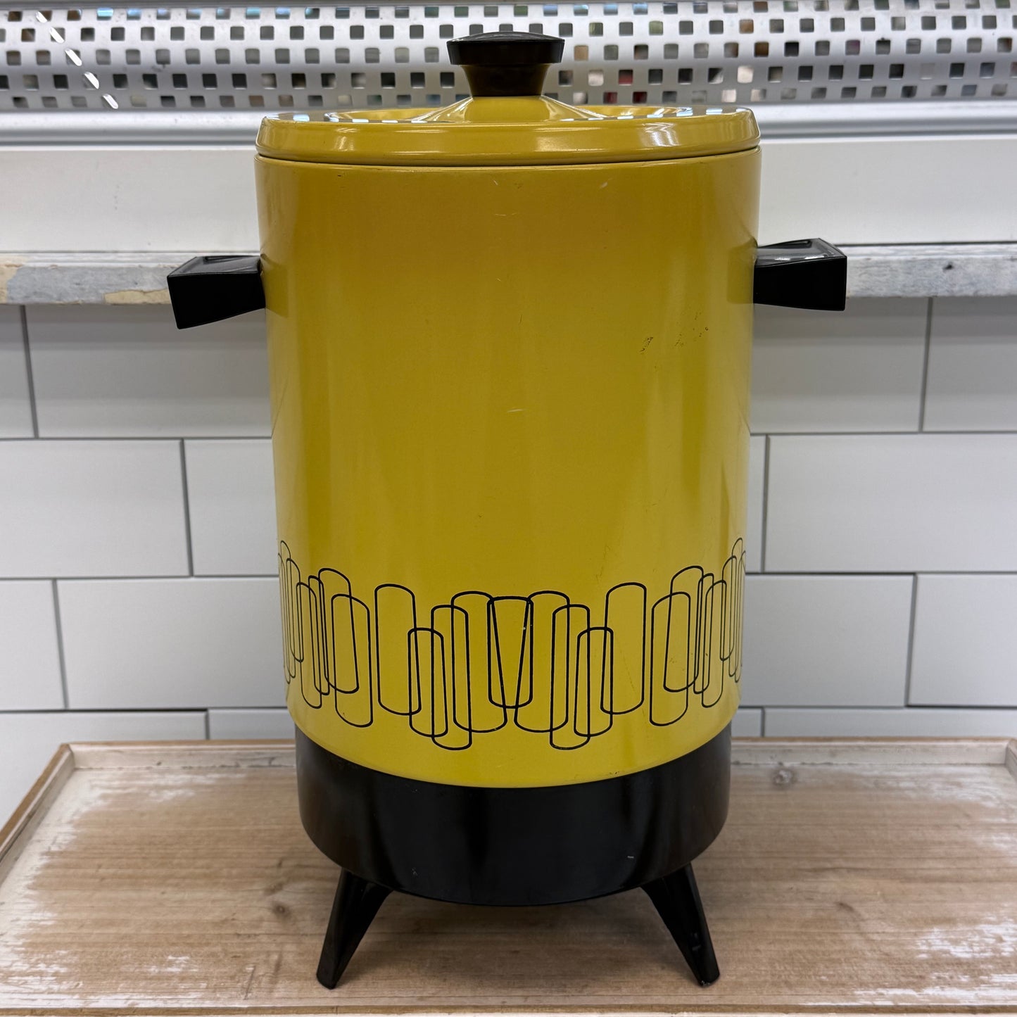 Empire Harvest Gold 32 Cup Electric Coffee Percolator Urn