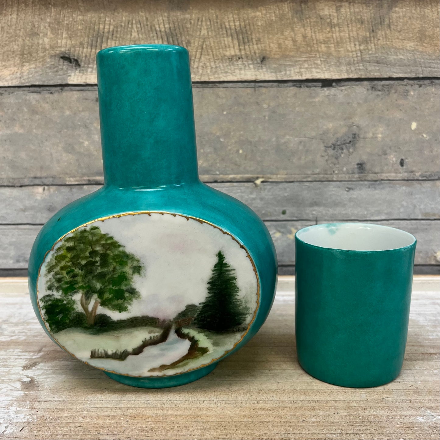 Paul Longnecker Porcelain Bedside Carafe, 1986