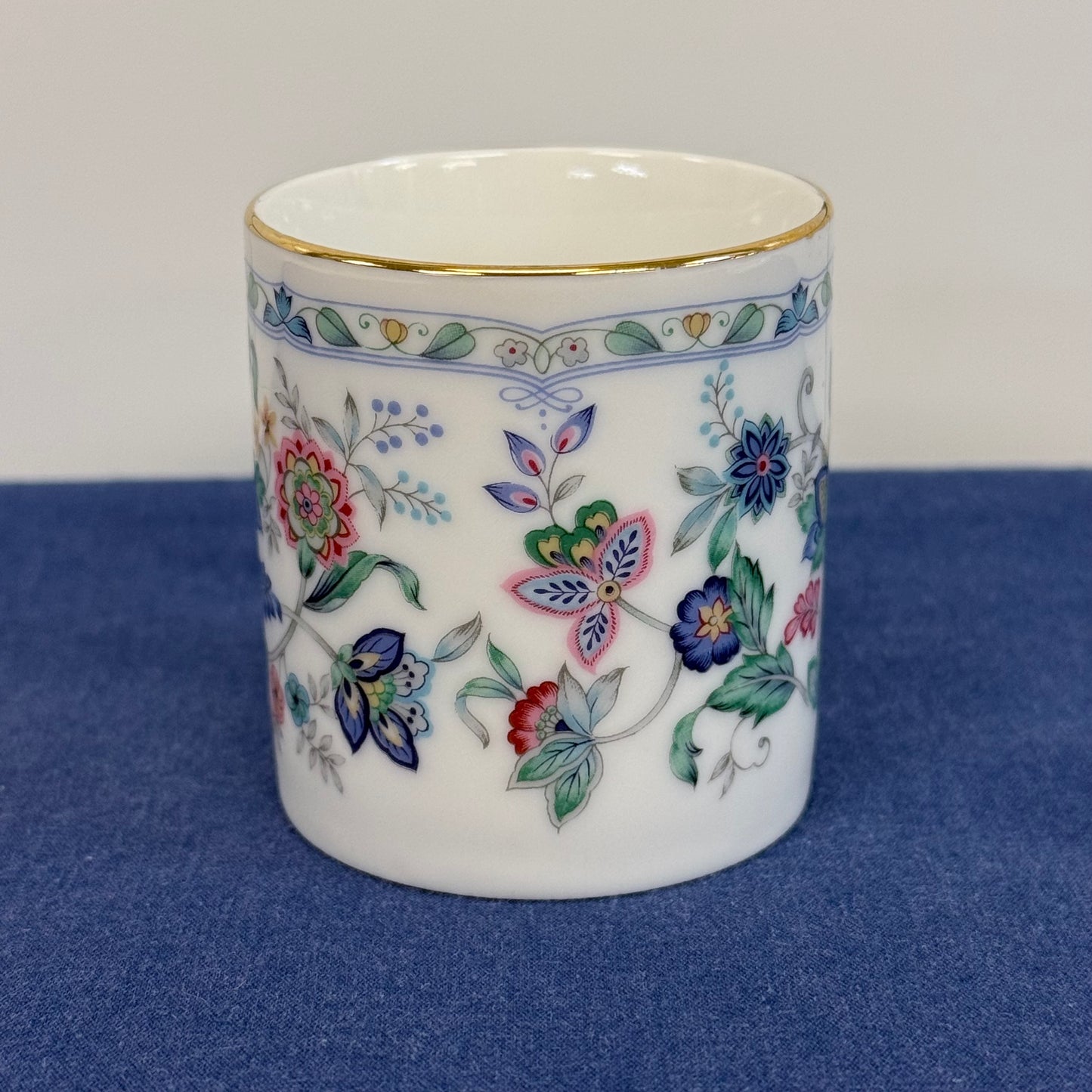 Andrea by Sadek Garden of India Demitasse Cups Saucers Set 4