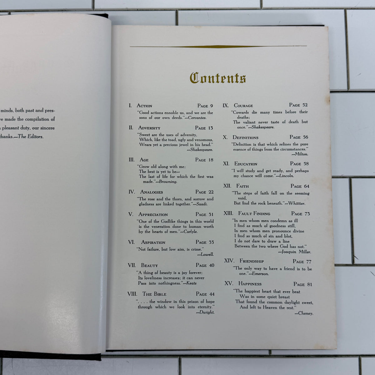 Leaves of Gold Standard Edition 1962 Coslett Vintage Book Slipcase
