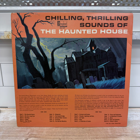 Chilling, Thrilling Sounds of the Haunted House Vinyl Record, 1964