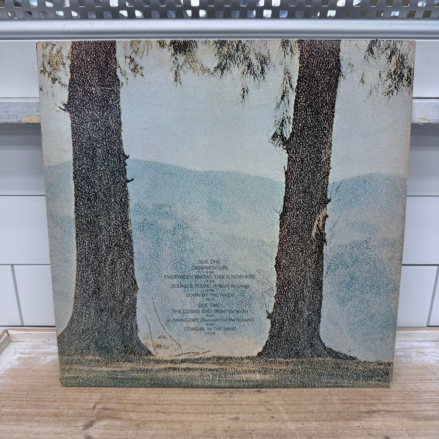 Neil Young Everybody Knows This Is Nowhere Vinyl Record 1969