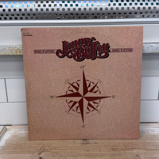 Jimmy Buffett Changes in Latitudes Vinyl Record LP 1977 #MCA-37150