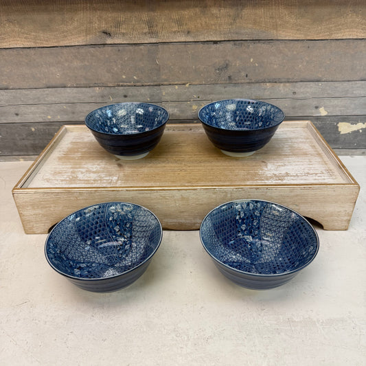 Japanese Arita Ware Bowls, Set of 4 1980s