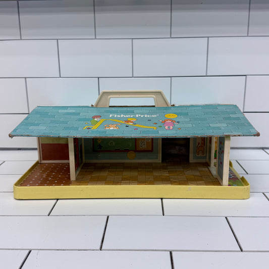 1978 Fisher Price Little People Nursery School Lot