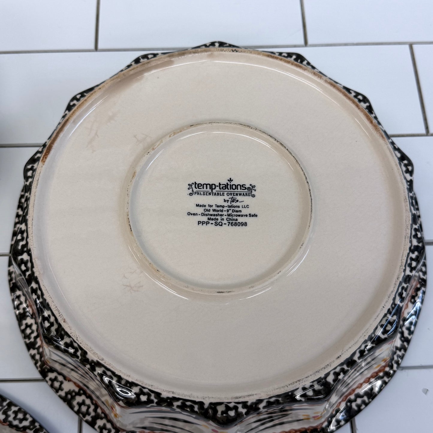 Temp-tations Old World Tara Bakeware Set of 4
