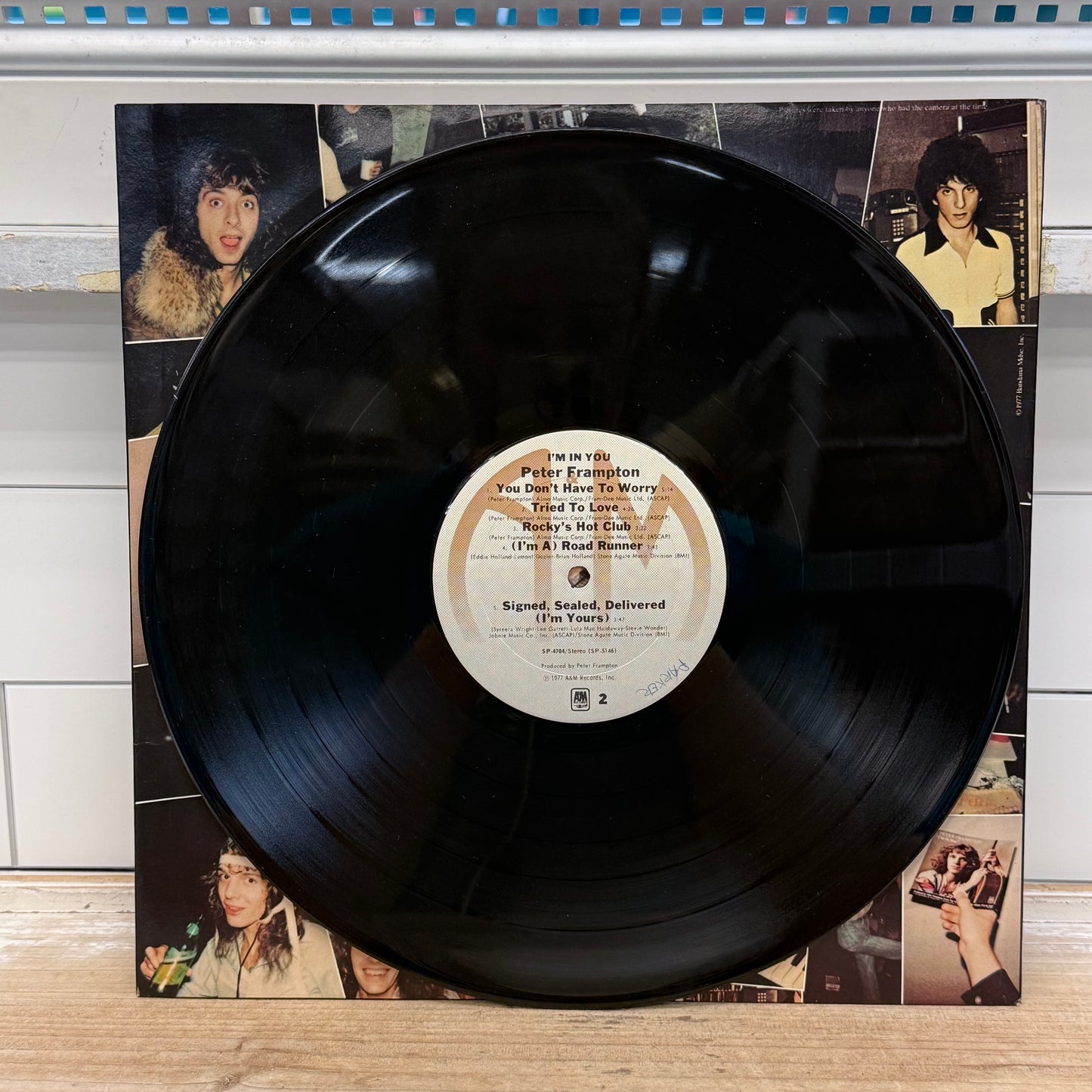 Peter Frampton I'm In You Vinyl Record LP 1977 #SP-4704