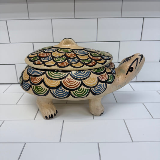 Mexican Tlaquepaque Turtle Tureen