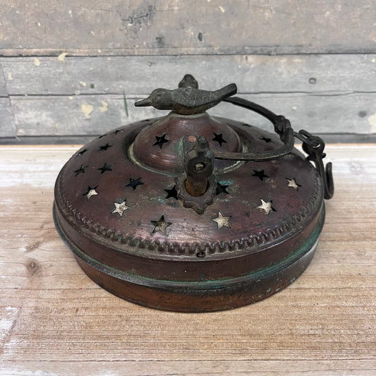Metal Hanging Accordion Candle Lantern