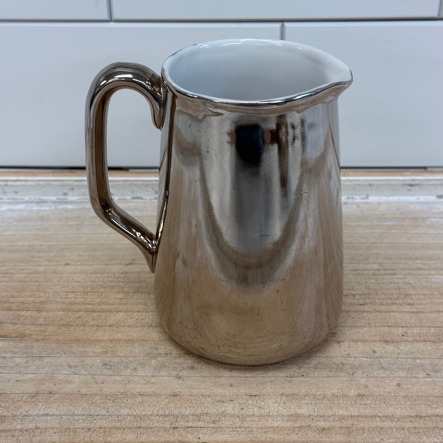 Royal Worcester Tea Set True Silver Lustre, Porcelain Set of 3