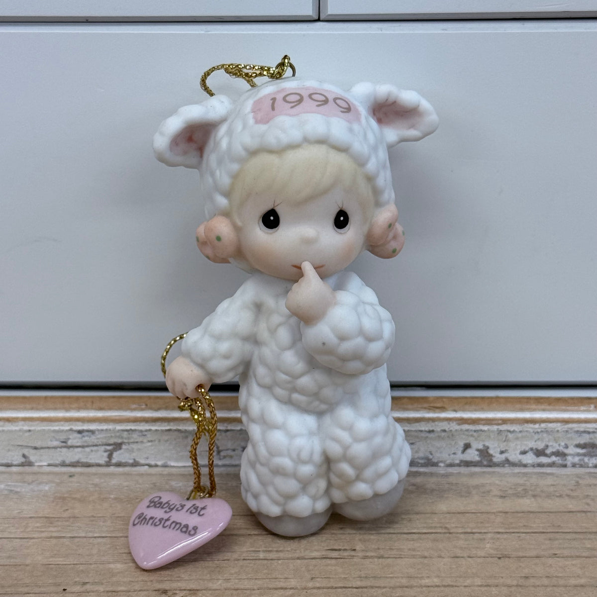 Precious Moments Christmas Ornament Lot of 7