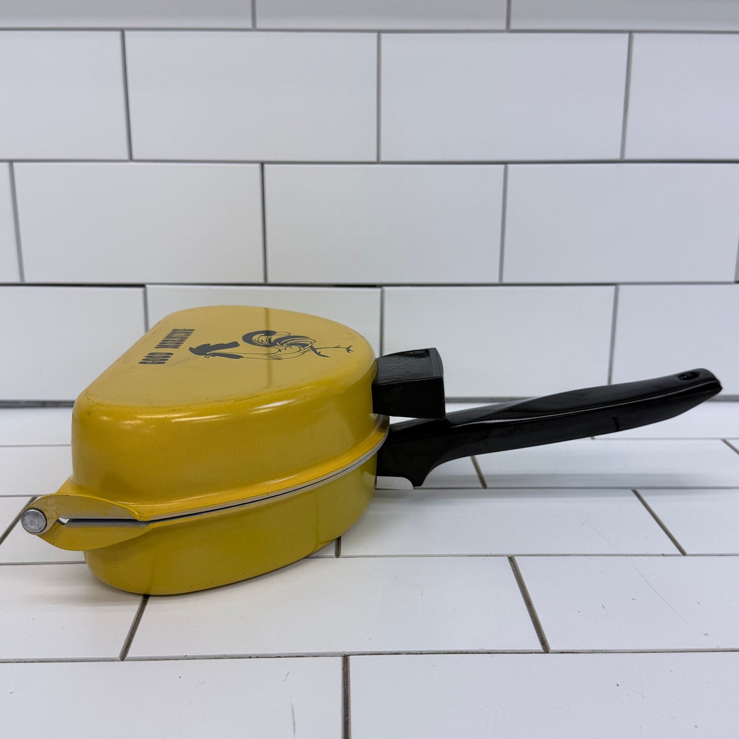 Nordic Ware Good Morning Rooster Omelette Pan Vintage USA 1970s