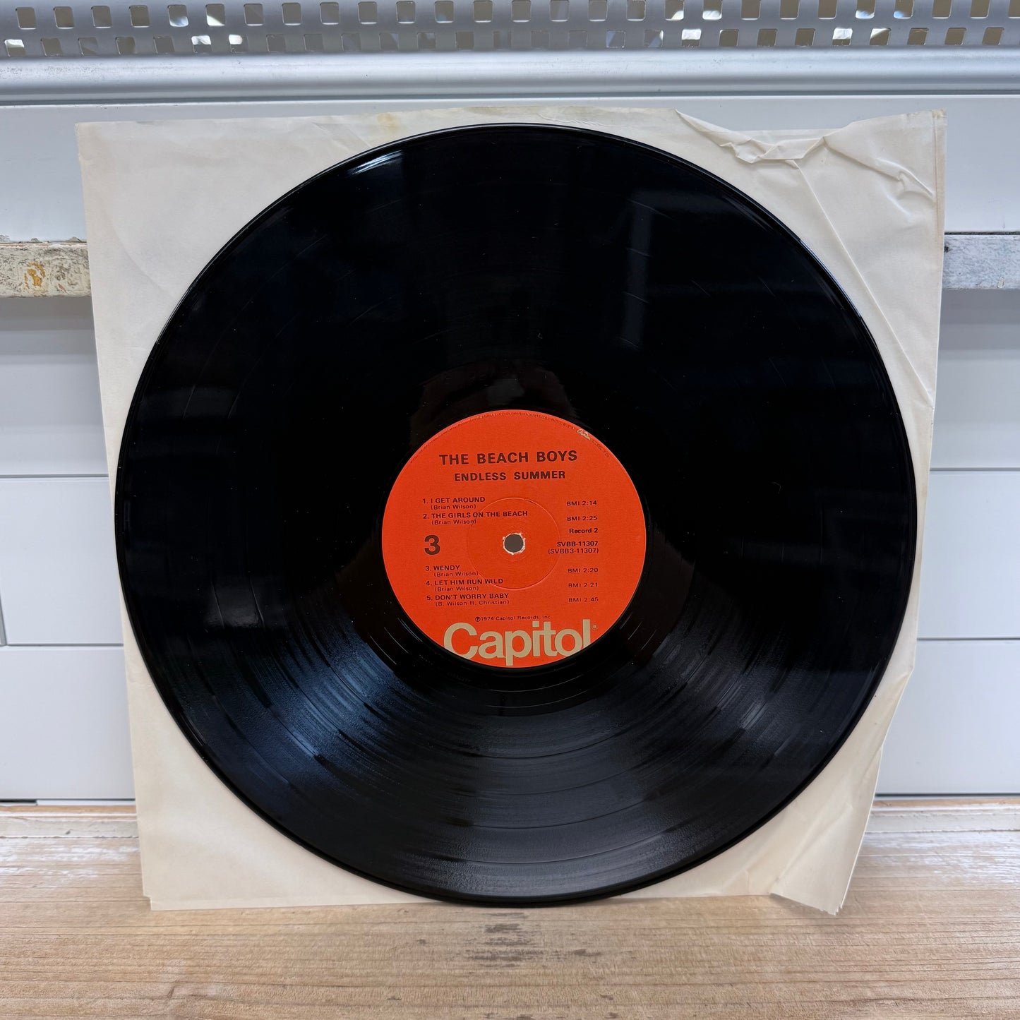 The Beach Boys Endless Summer Double Vinyl LP 1974 #SVBB-11307