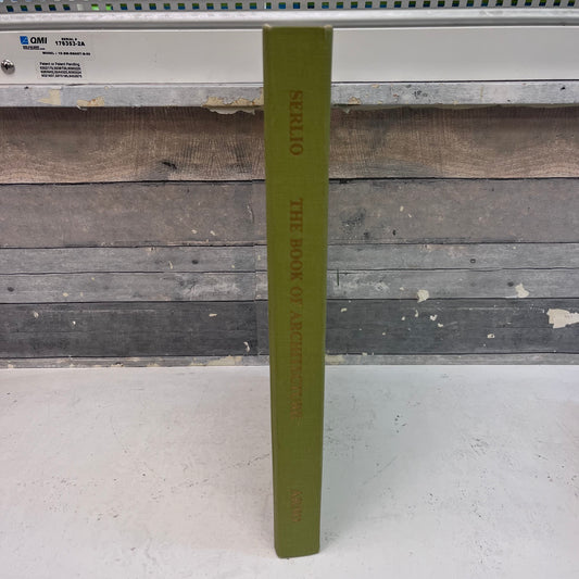 Arno Press Sebastiano Serlio The Book of Architecture, 1980 Ed.