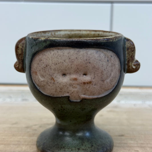 Uctci Speckled Stoneware Egg Cup