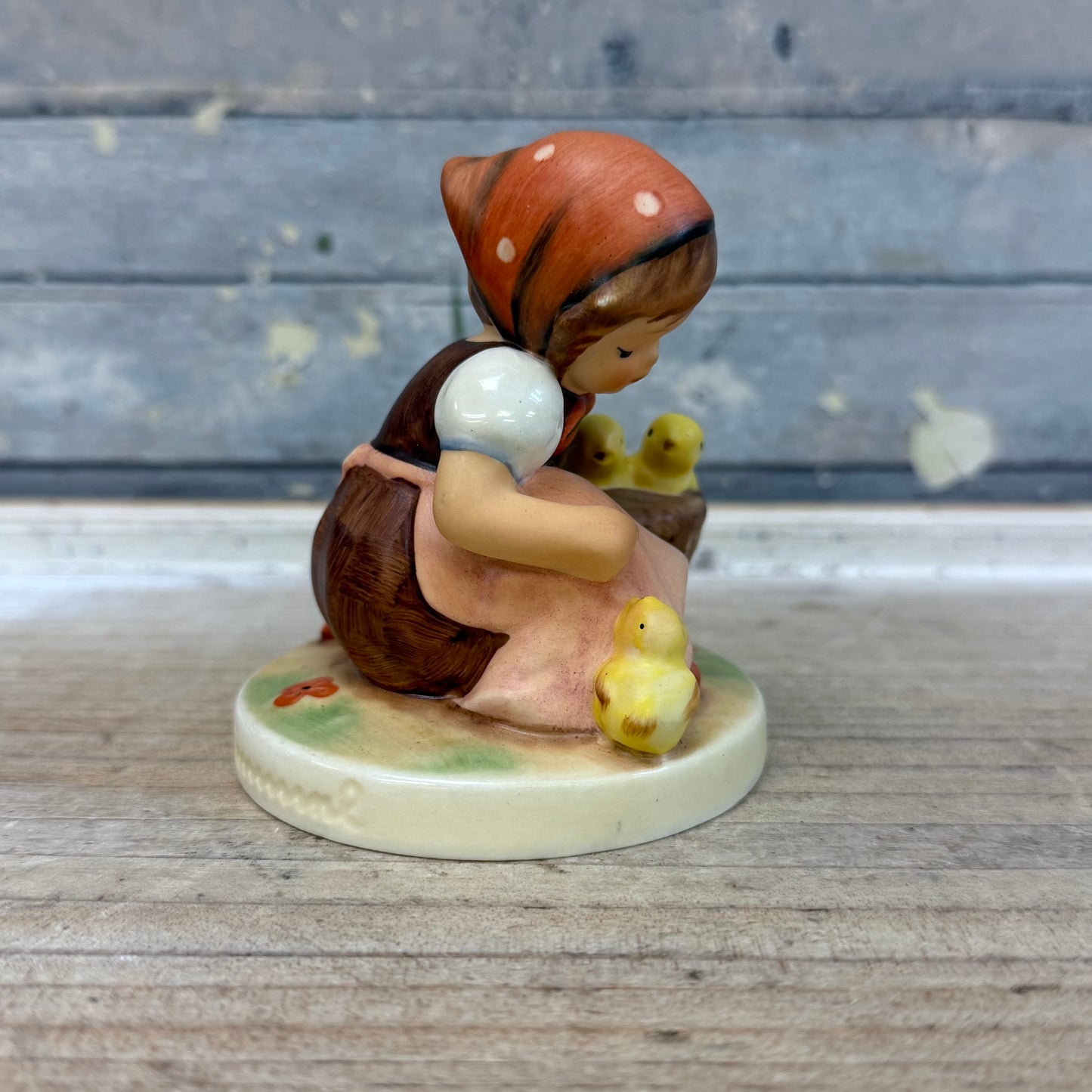Goebel Hummel Chick Girl Porcelain Figurine in Box, 57/2/0