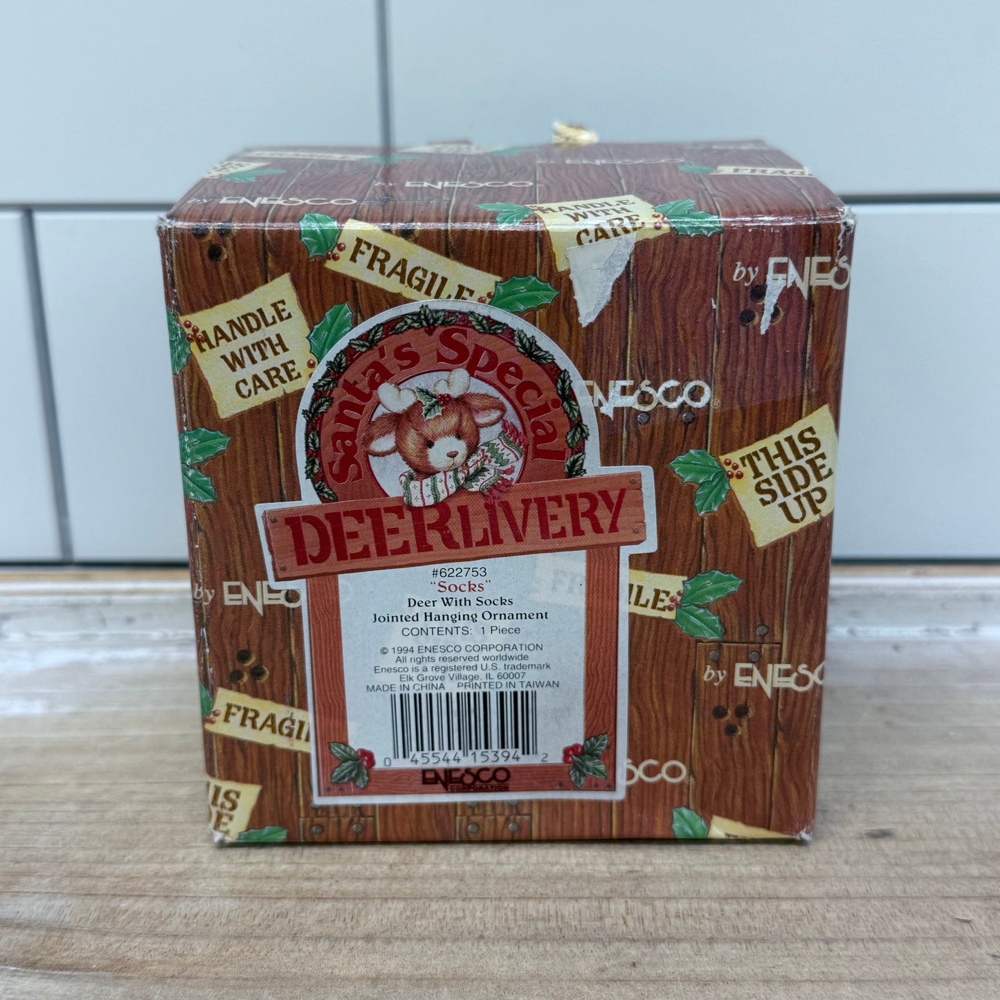 Enesco Santa’s Special Deerlivery Ornament, 1994