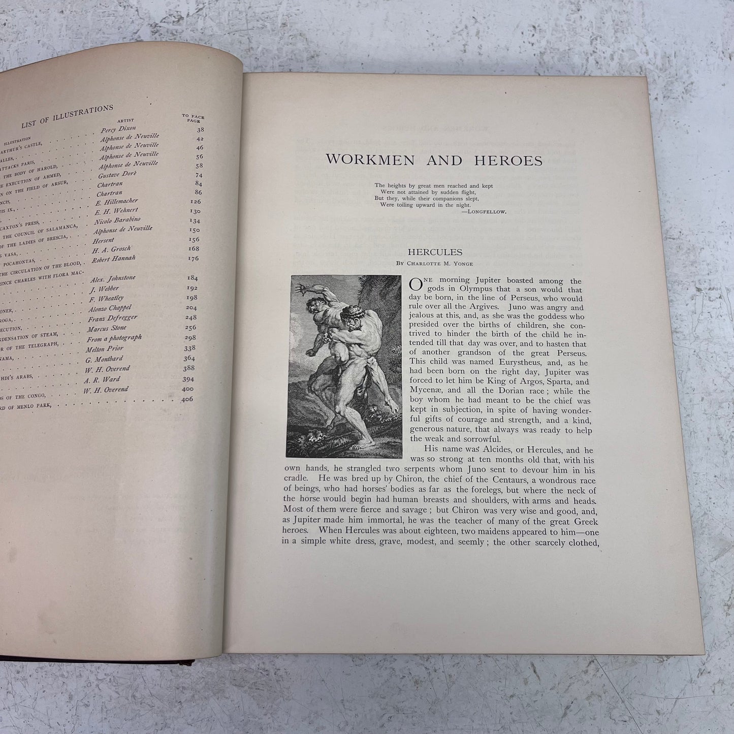 Great Men and Famous Women Illustrated 4 Volume Set, 1894