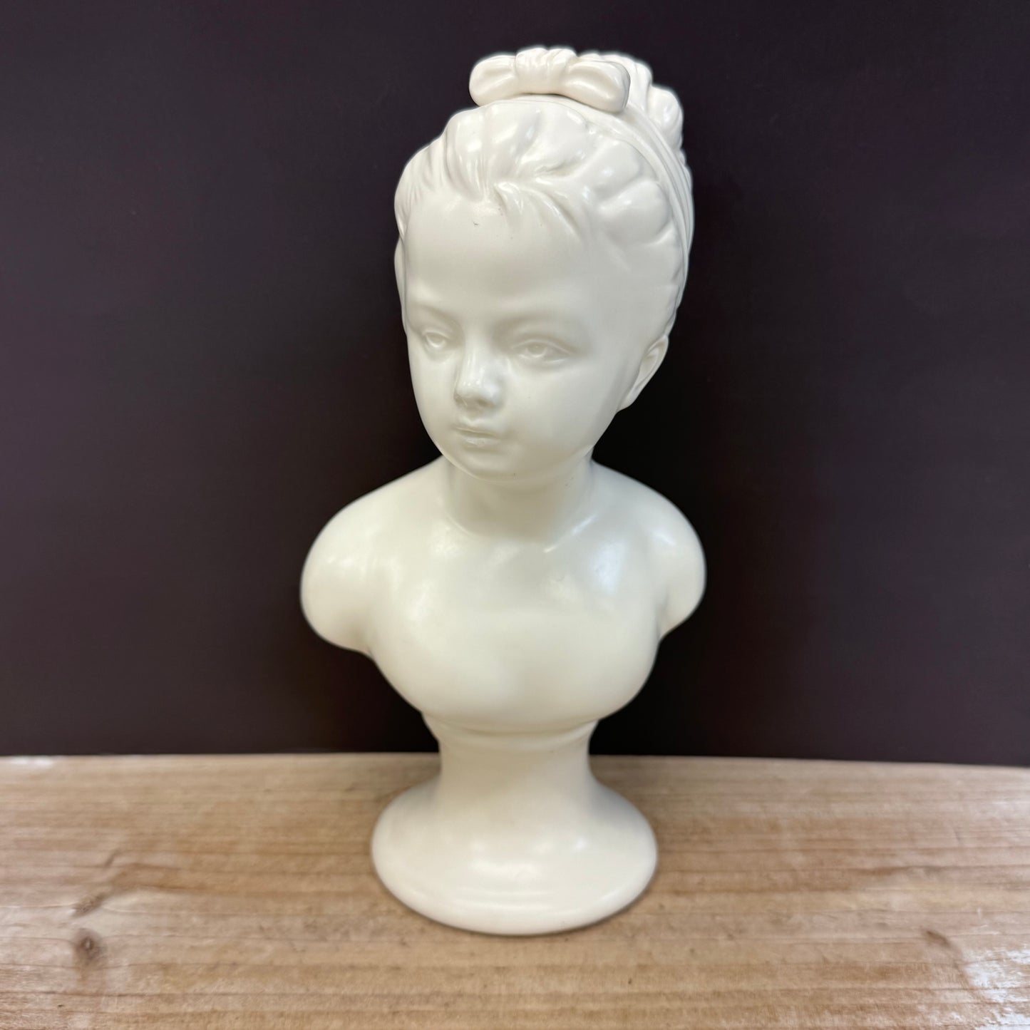 Napcoware Bust Statue, Ceramic