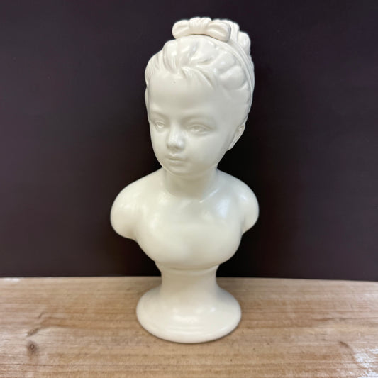 Napcoware Bust Statue, Ceramic