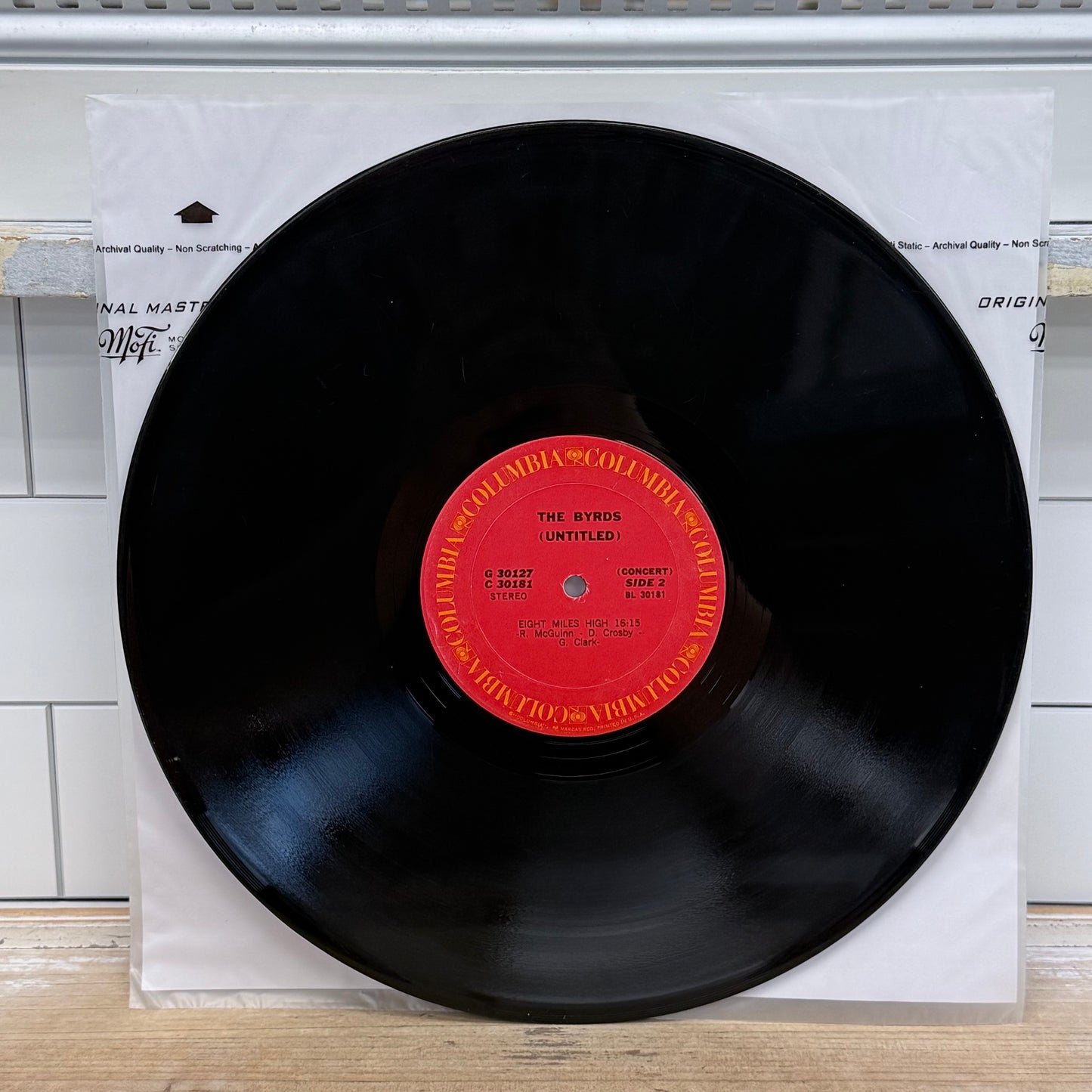 The Byrds Untitled Double Vinyl Record LP 1970 #G 30127 C 30181