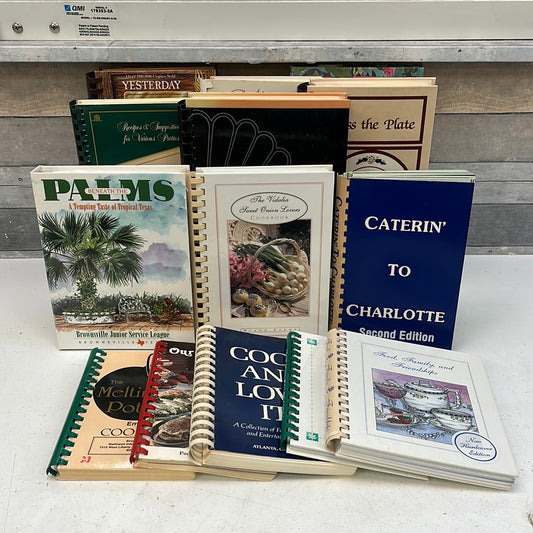 Vintage Regional Recipe Book Selection