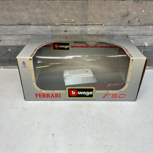 Burago 1995 Ferrari F50 1/18 Die Cast Model