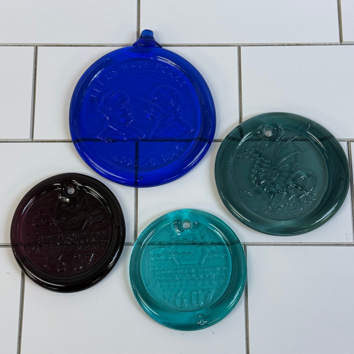 Colorful Suncatcher Ornament Selection