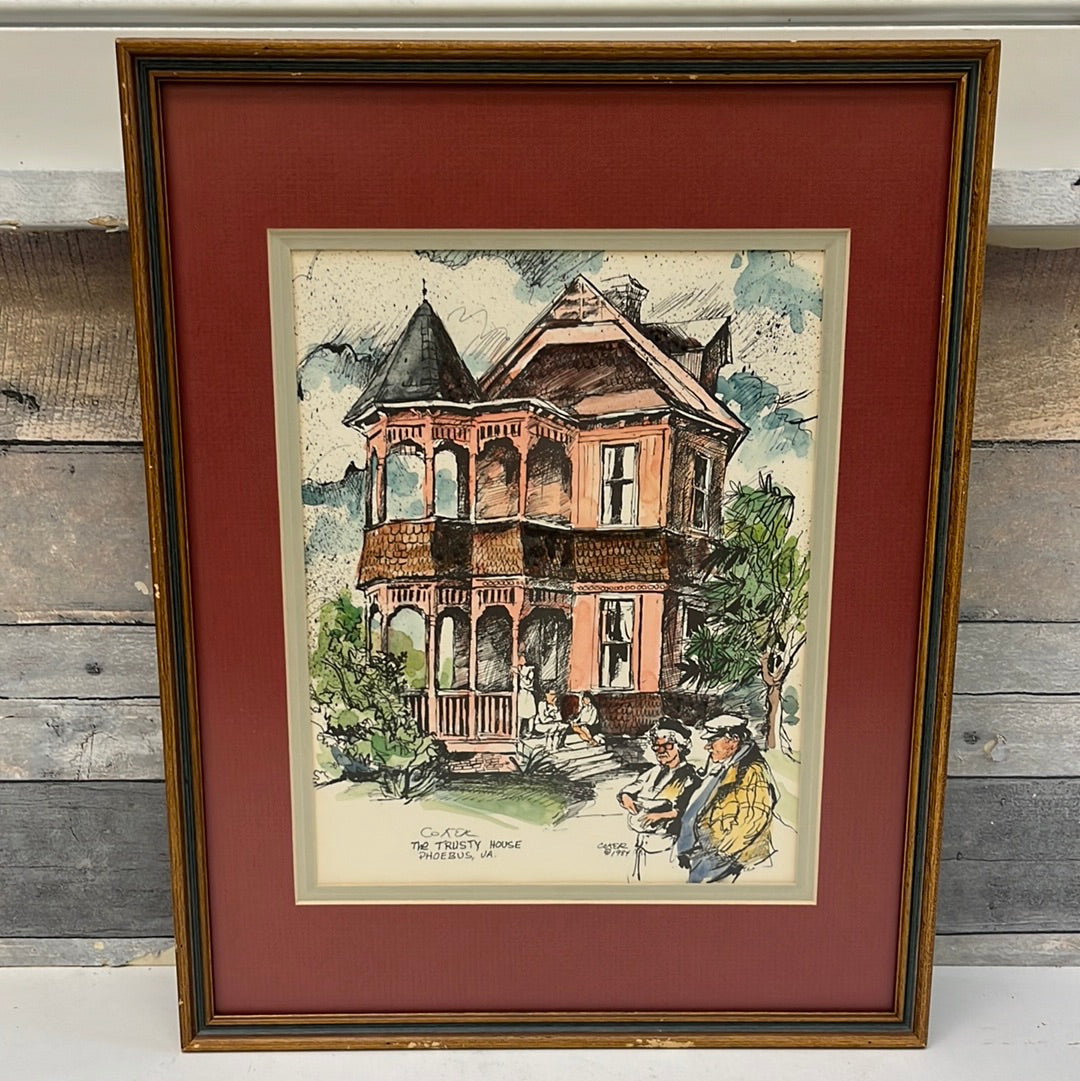 Gloria Coker Watercolor Print Selection, Signed - 1980s