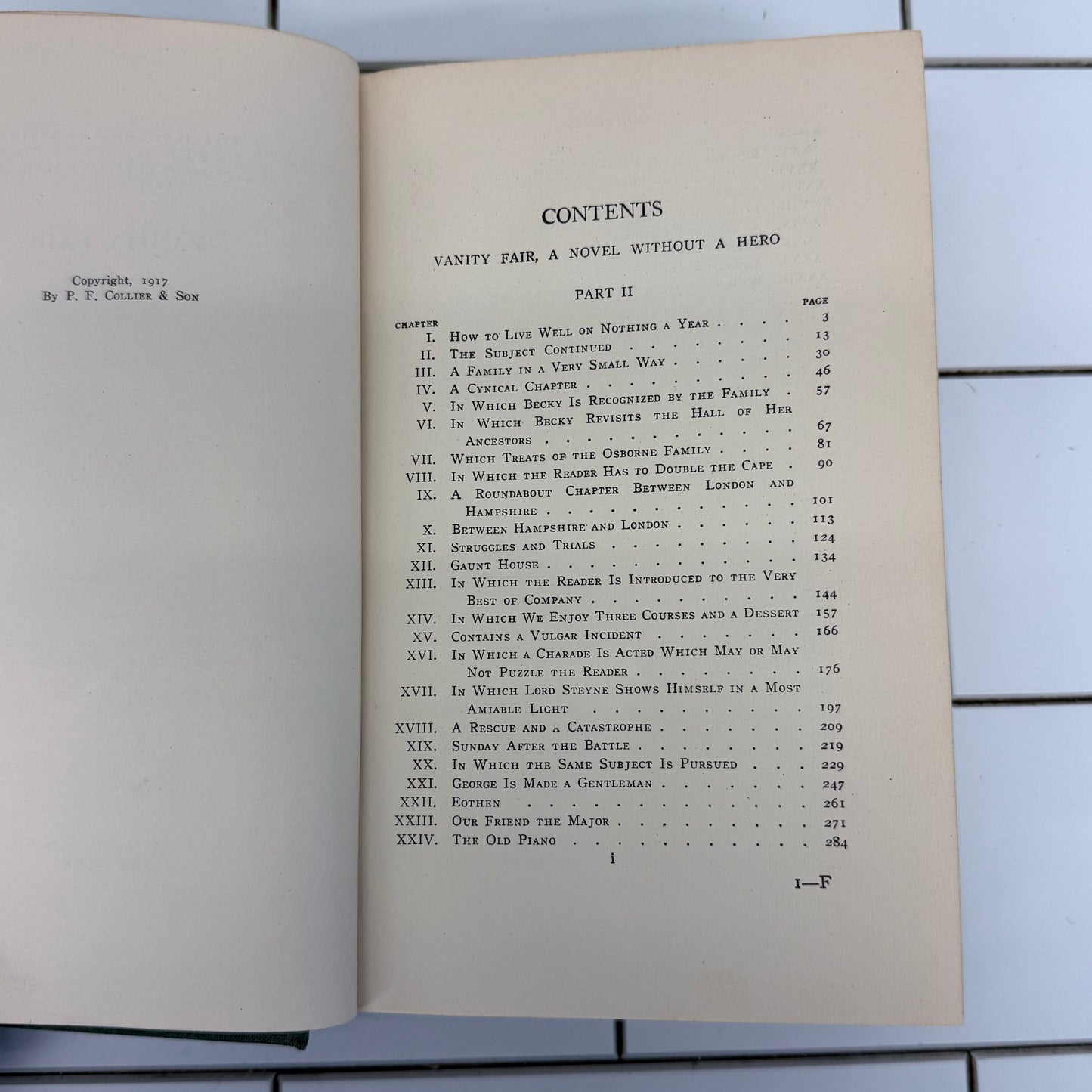 Harvard Classics Shelf of Fiction Book Set of 3, 1917