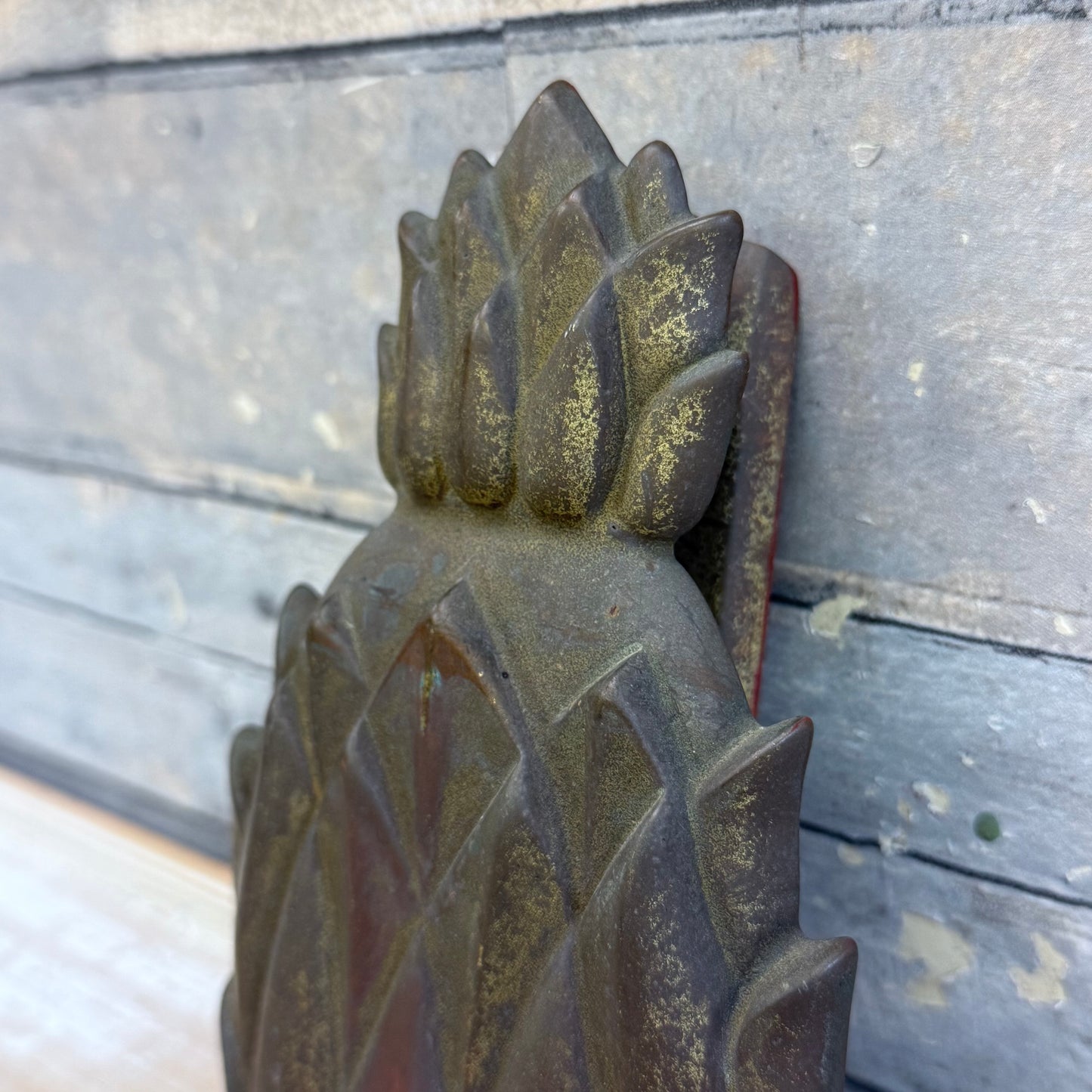 Virginia Metalcrafters Brass Pineapple Door Knocker