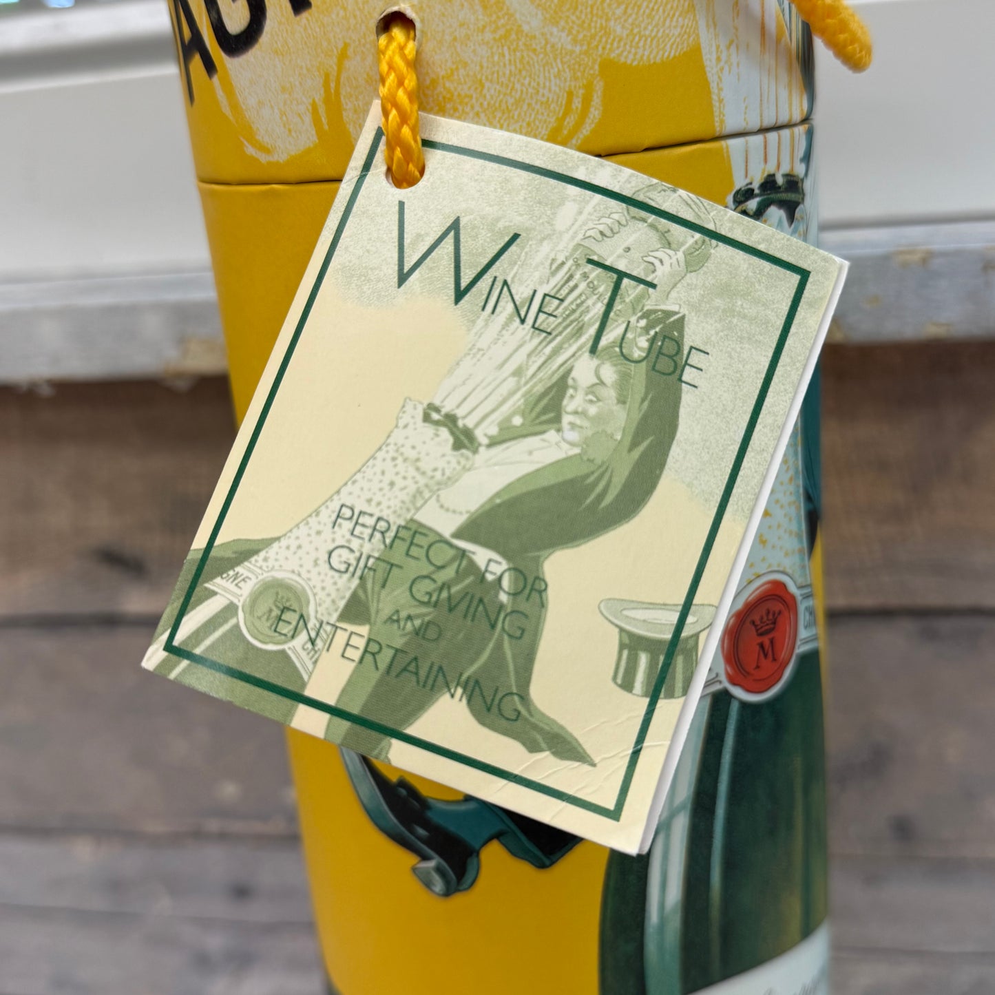 Tri-Coastal Design Decorative Wine Tote