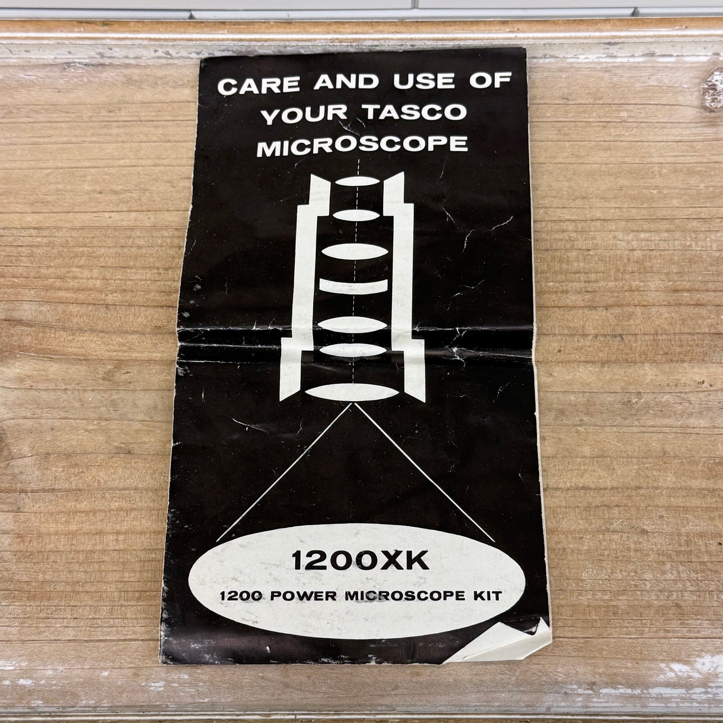 Tasco 1200XK Microscope Kit with Case 1970s
