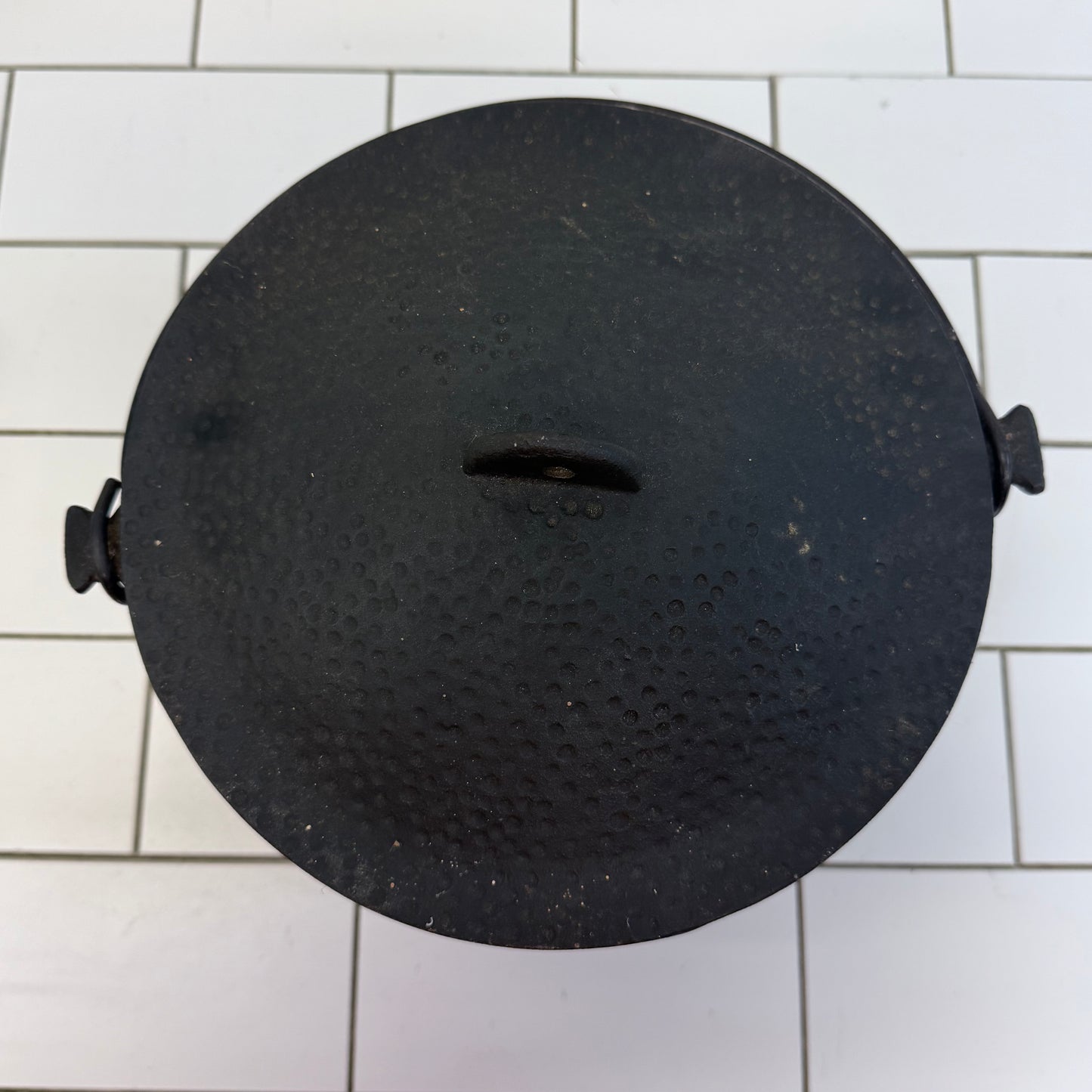 Cast Iron Camp Kettle Dutch Oven Outdoor Cookware