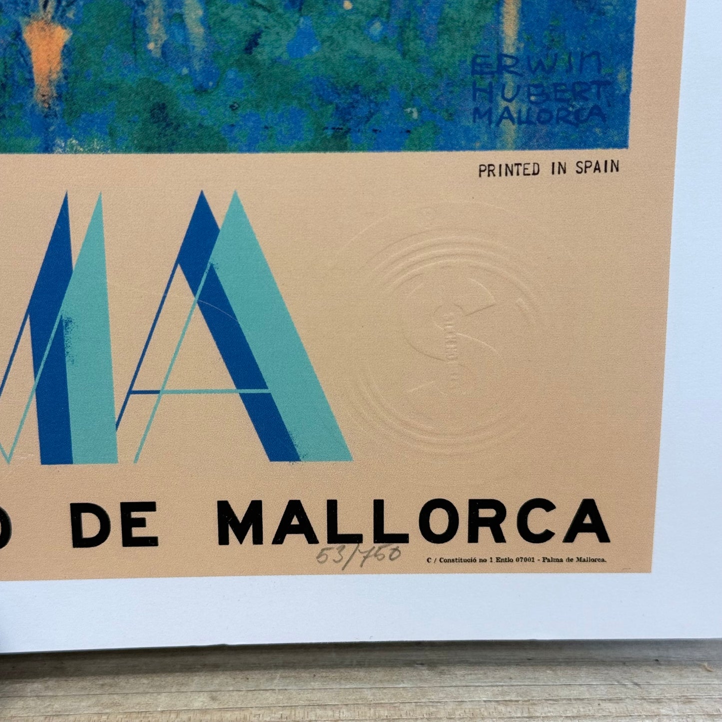 Erwin Hubert Mallorca Tourism Art Poster Selection