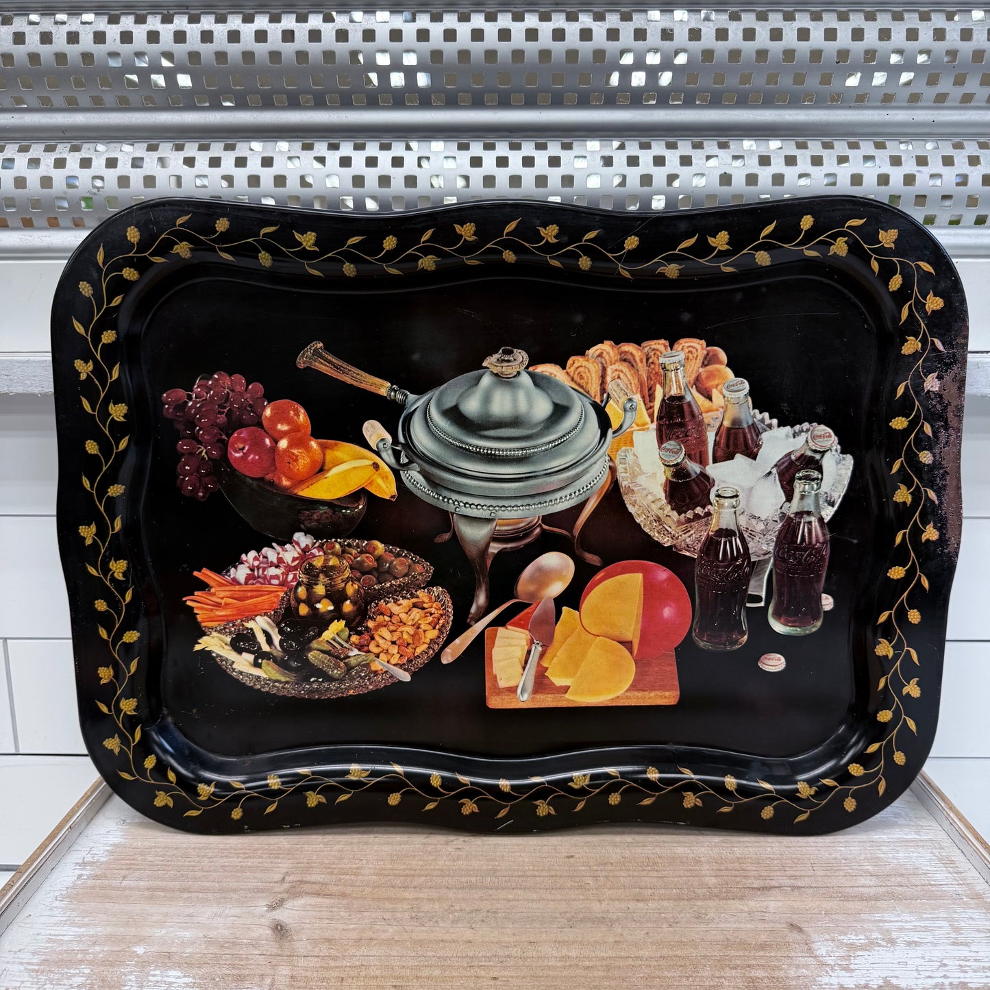 Coca Cola TV Tray, Metal 1960s