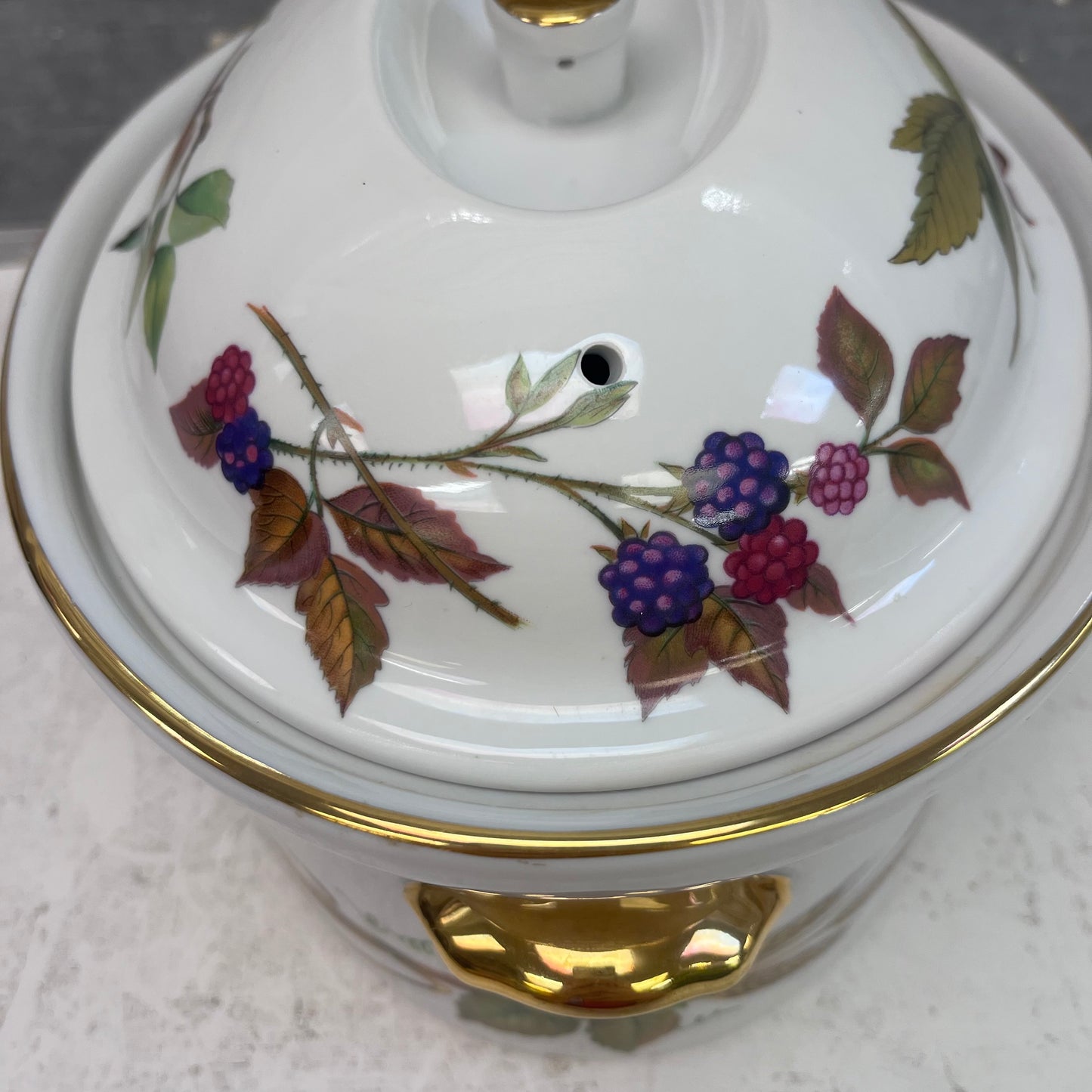 Royal Worcester Evesham Porcelain Casserole Dish
