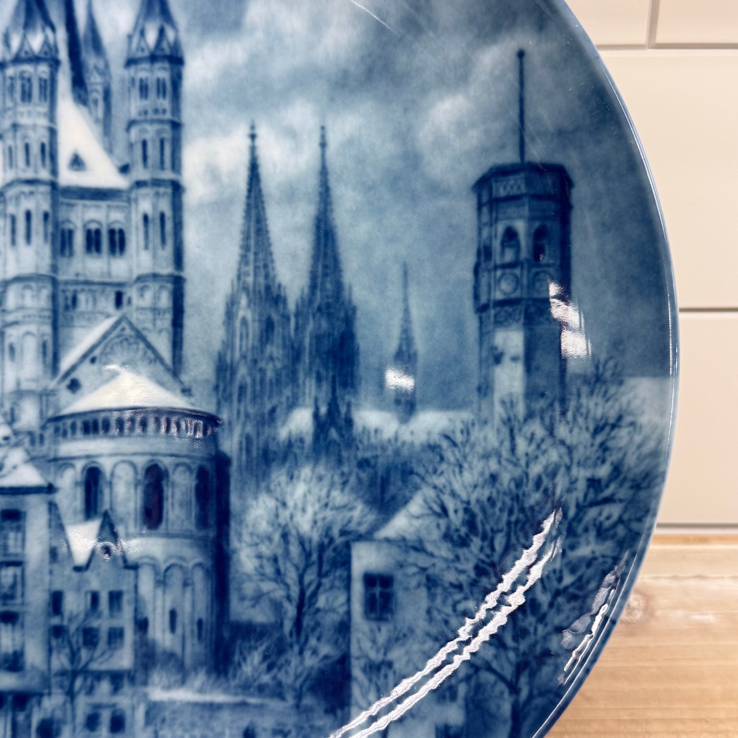 Kaiser Stadteteller Köln/RH Wall Plate, Porcelain