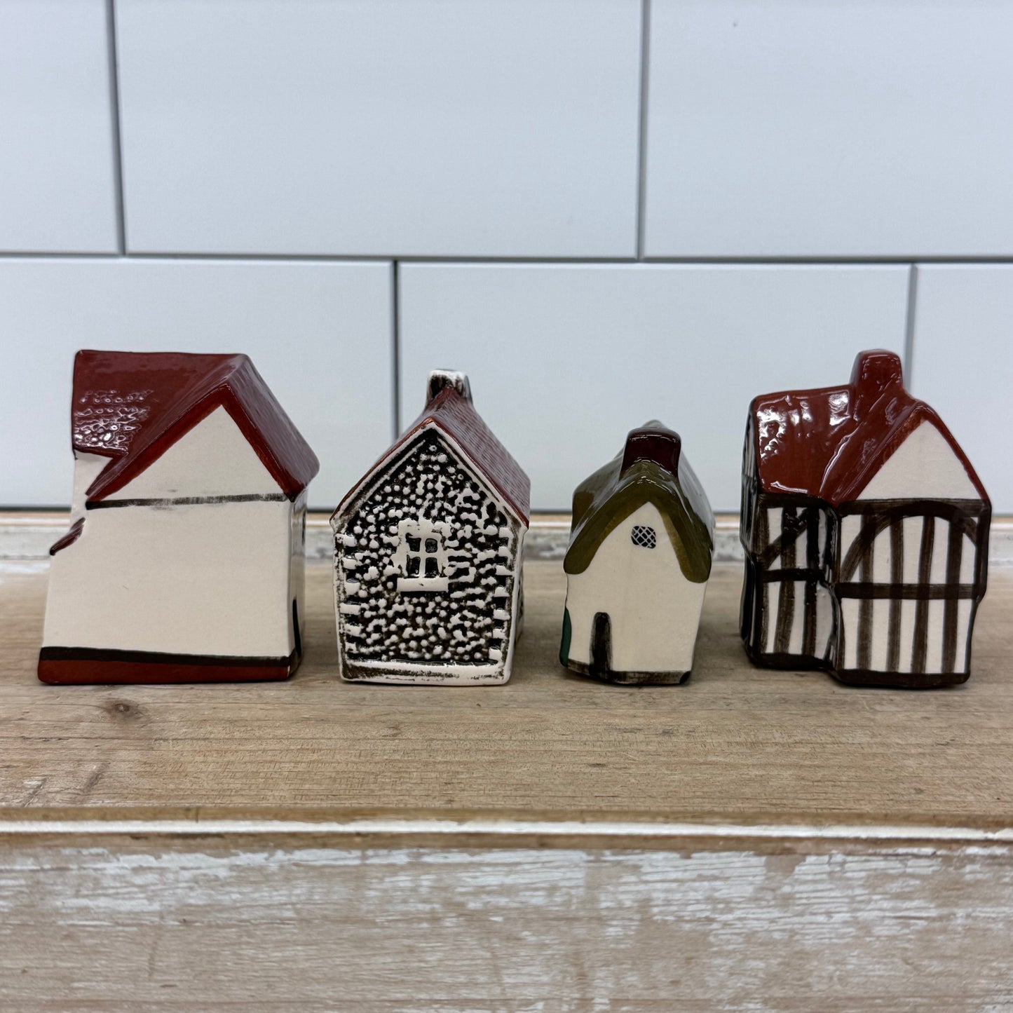 Mudlen End Studio Country Cottage Collection Lot of 4