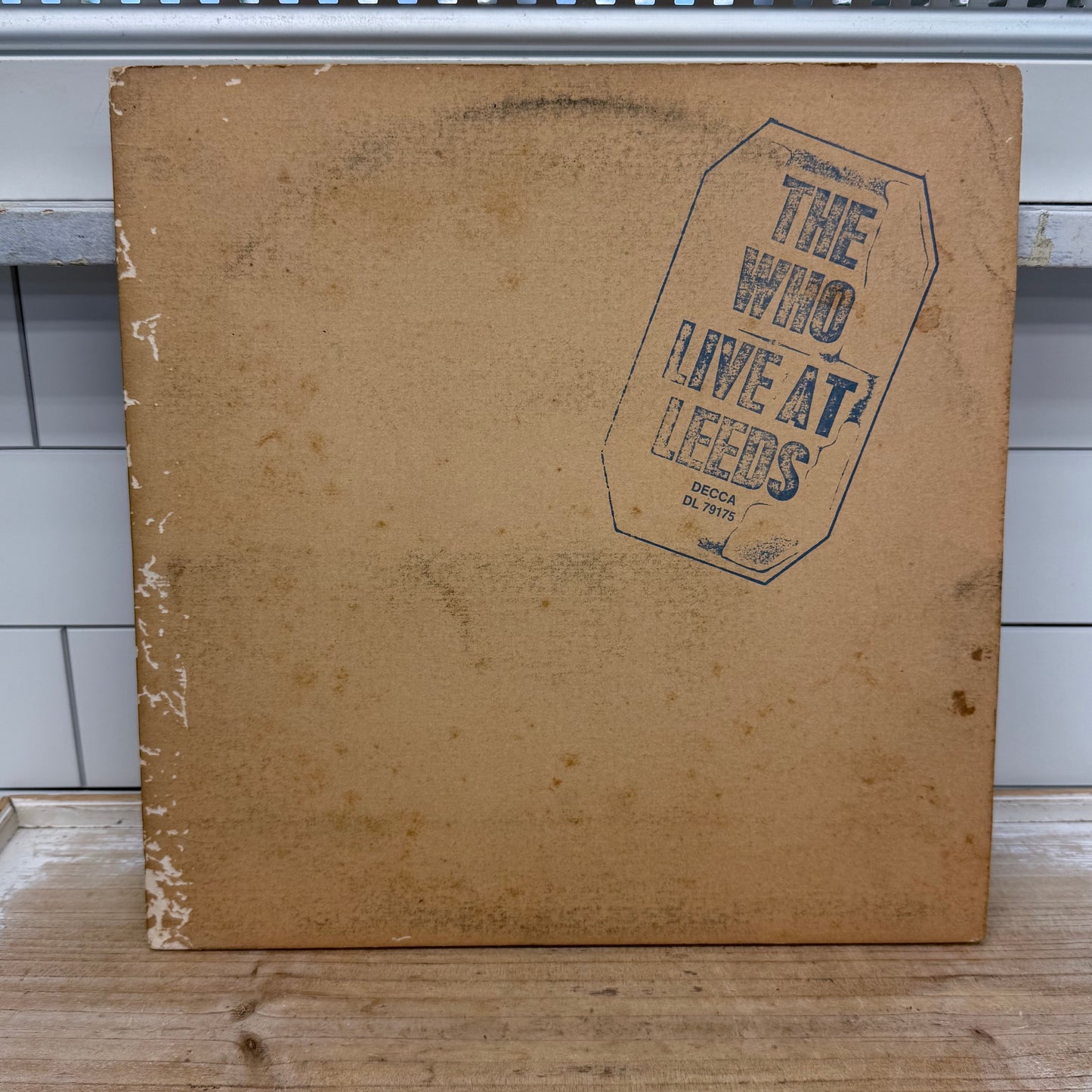 The Who Live at Leeds Vinyl Record LP 1970 #DL 79175