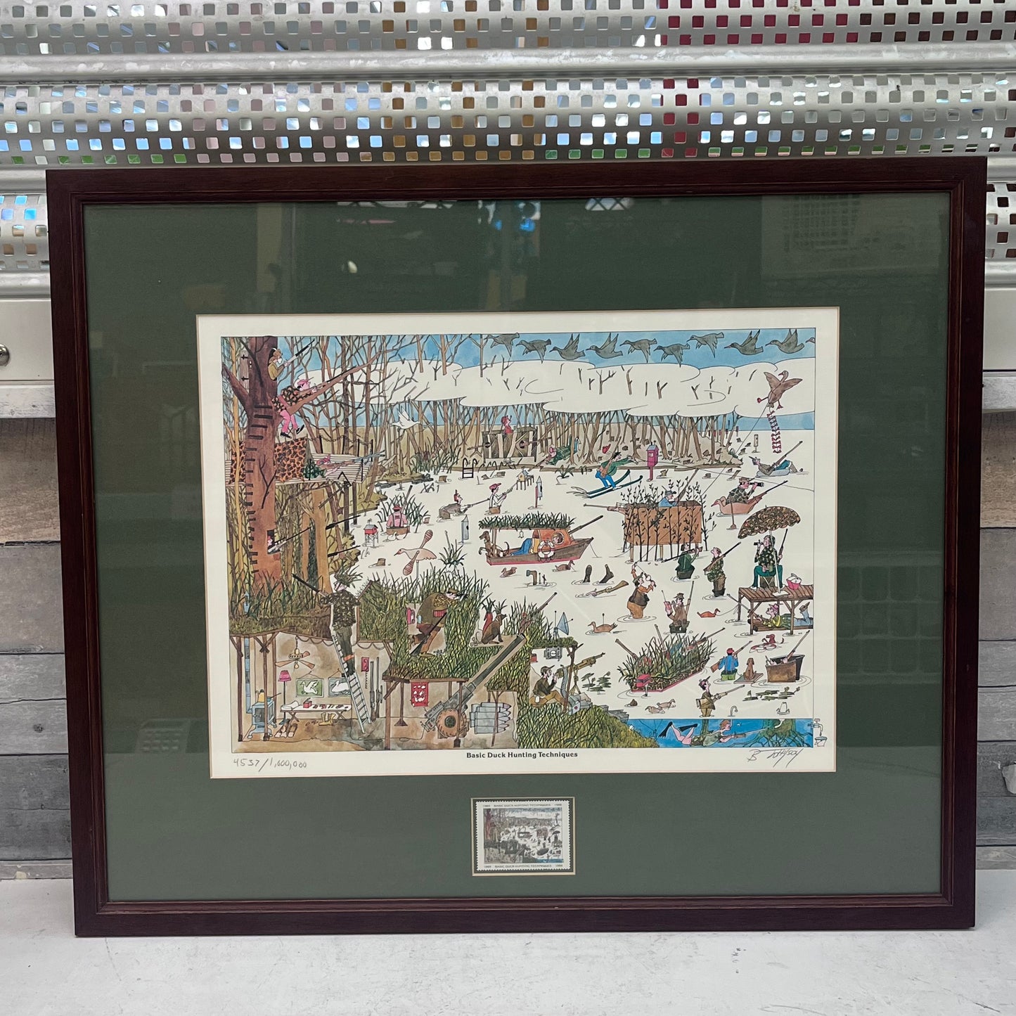 Bruce Johnson Basic Duck Hunting Techniques Signed, 1985