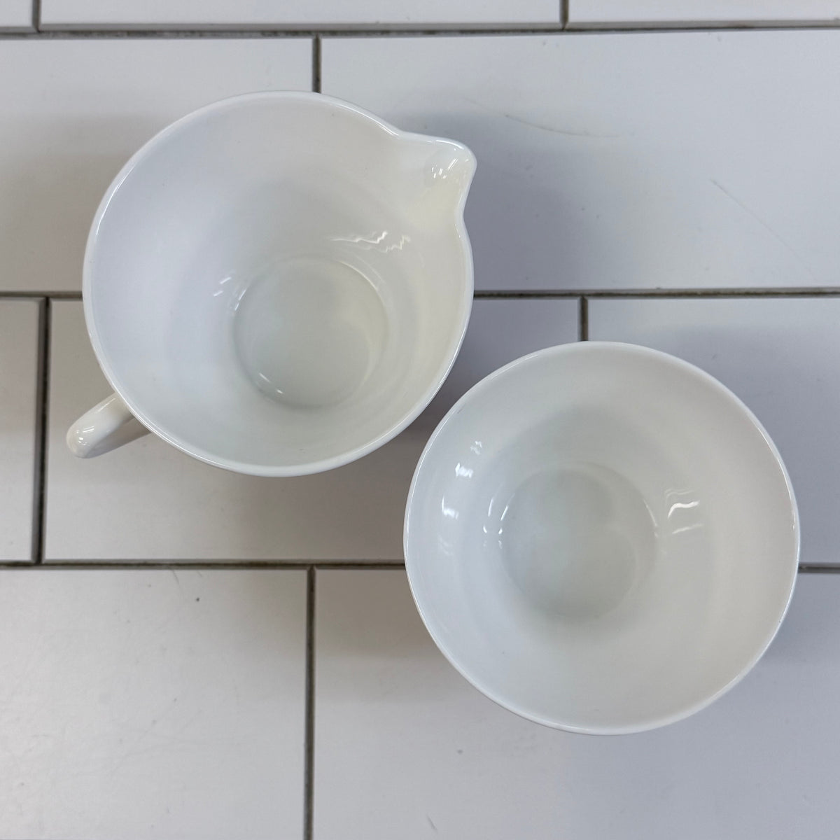 Nikko Burgundy Bone China Creamer & Lidded Sugar Bowl Set