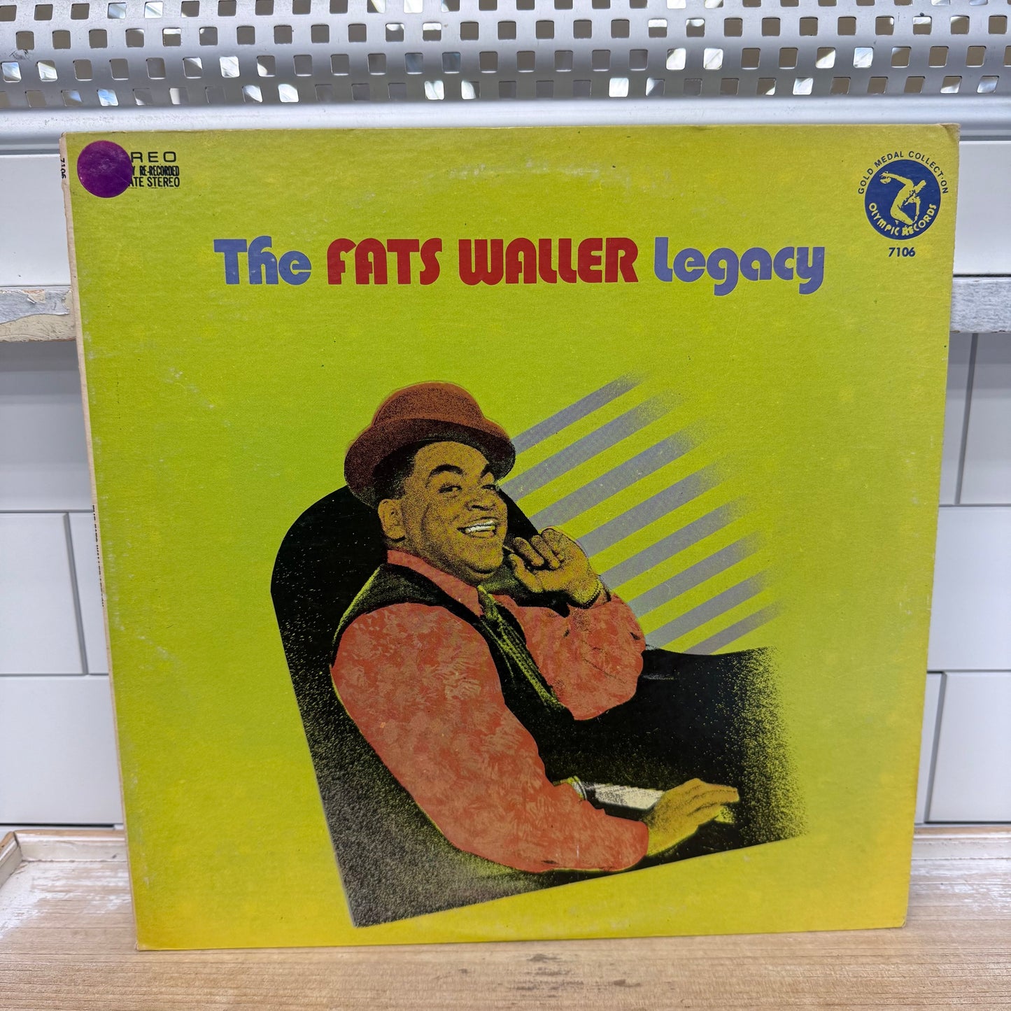 The Fats Waller Legacy Gold Medal Collection Vinyl Record LP 1973