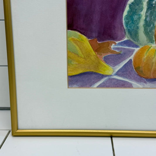 Gini Richard Signed Original Still Life Watercolor