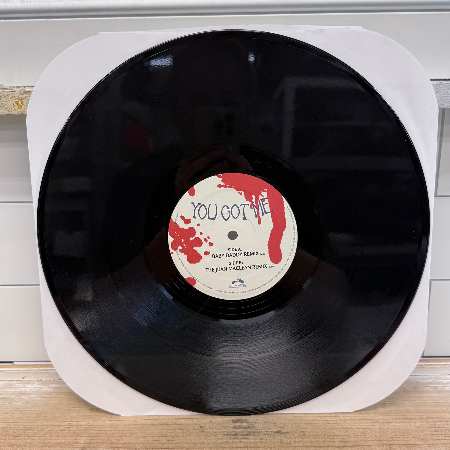 VHS or Beta You Got Me Remix Vinyl Record 2006 #ASW88059