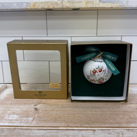 Wedgwood Turtle Doves Porcelain Ornament