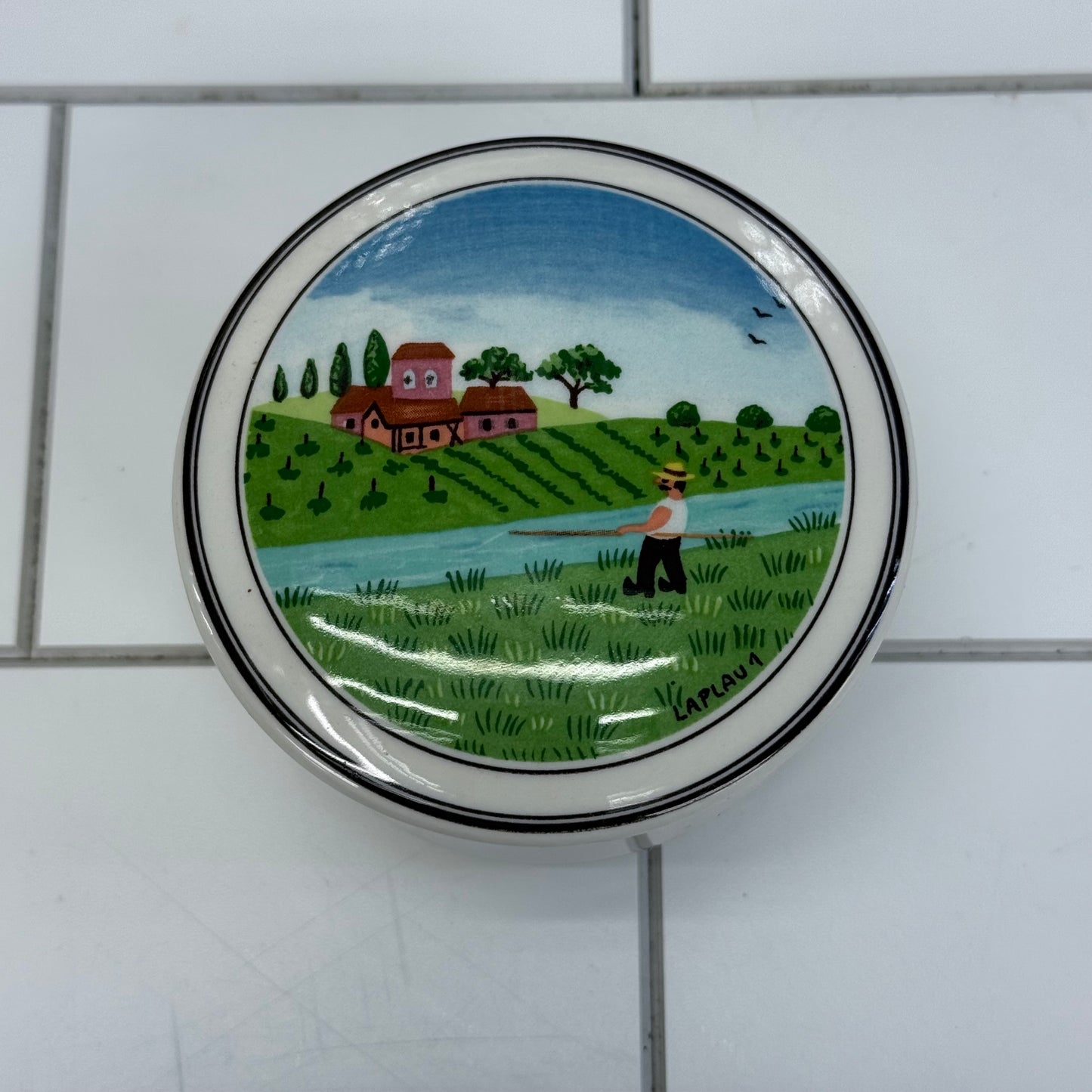 Villeroy & Boch Trinket Box, Design Naïf Porcelain