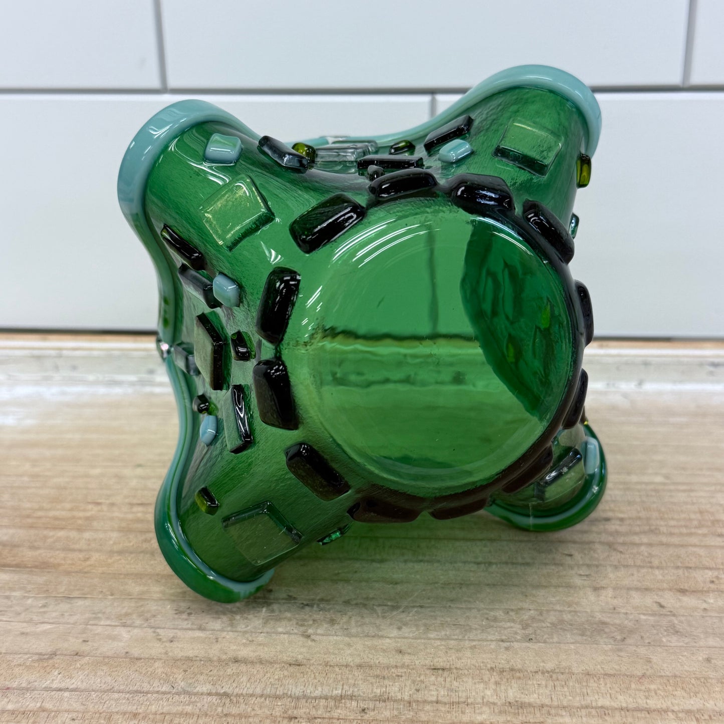 Murano Style Dish, Mosaic Glass