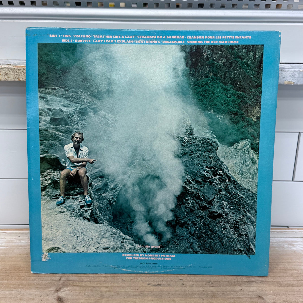 Jimmy Buffett Volcano Vinyl LP 1979 - MCA-5102