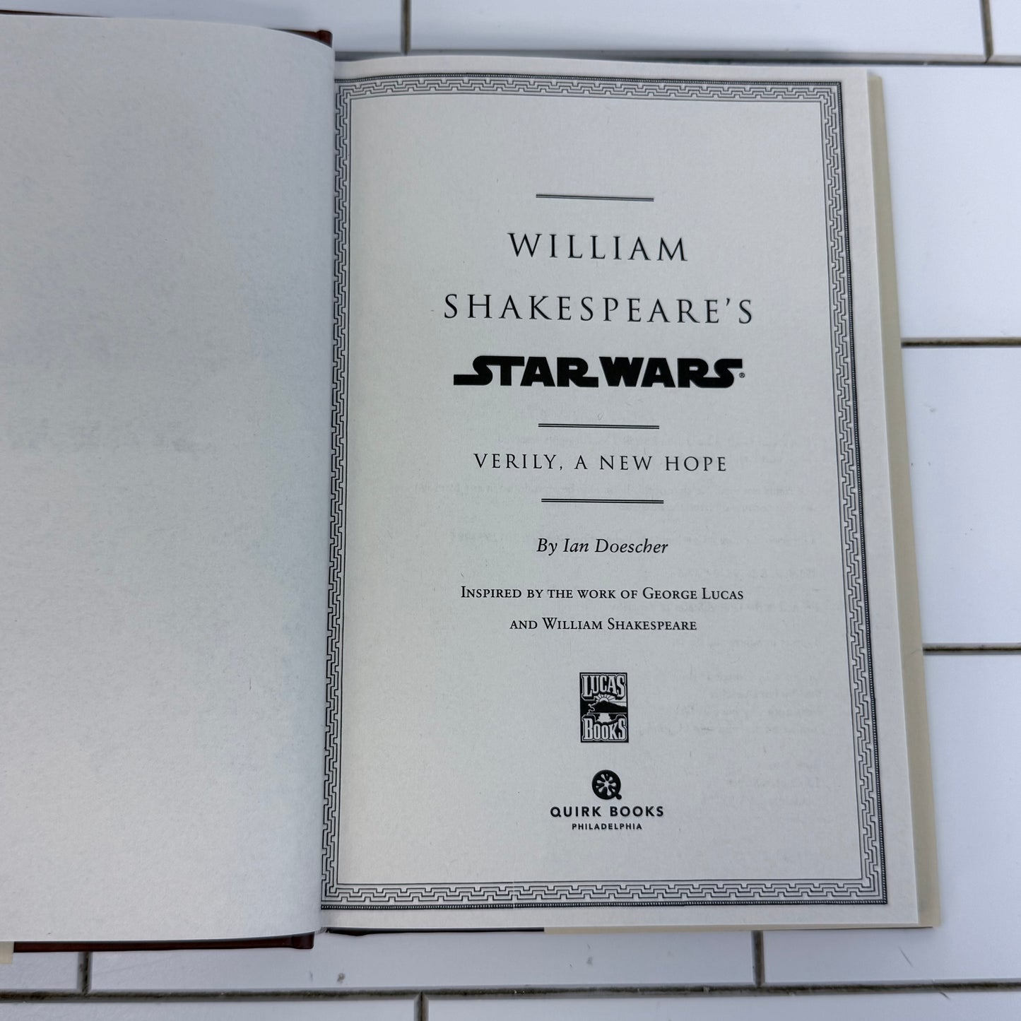 William Shakespeare’s Star Wars Trilogy Box Set Ian Doescher 2014